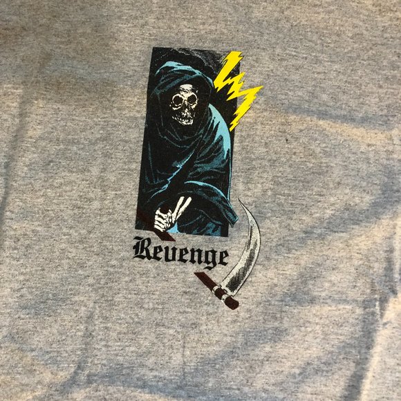 Revenge Reaper Tee Grey - Picture 3 of 7